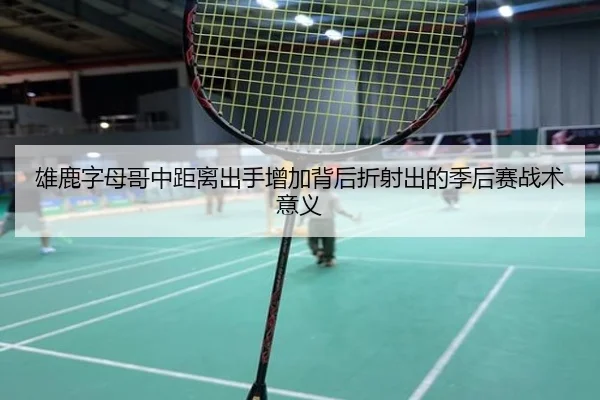 雄鹿字母哥中距离出手增加背后折射出的季后赛战术意义